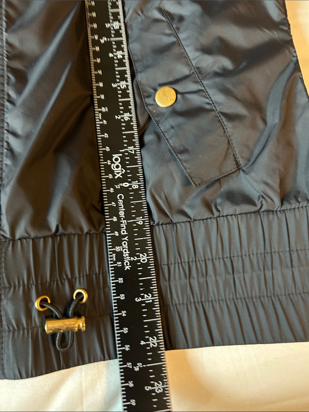 True Religion Mesh Cropped Jacket Black Hooded Windbreaker NWT Size S - Picture 12 of 12